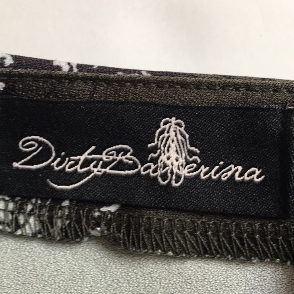 Dirty Ballerina Floral Skirted Romper Sz Medium - Picture 8 of 8